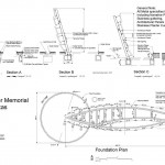 Technical Drawing of the site - Stan Carroll, architect